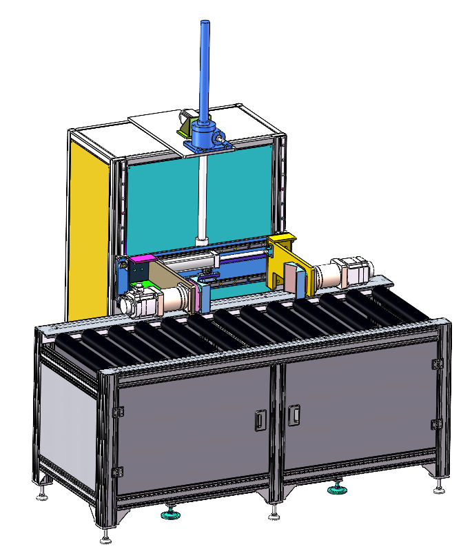 侧面旋转提升机sw21可编辑